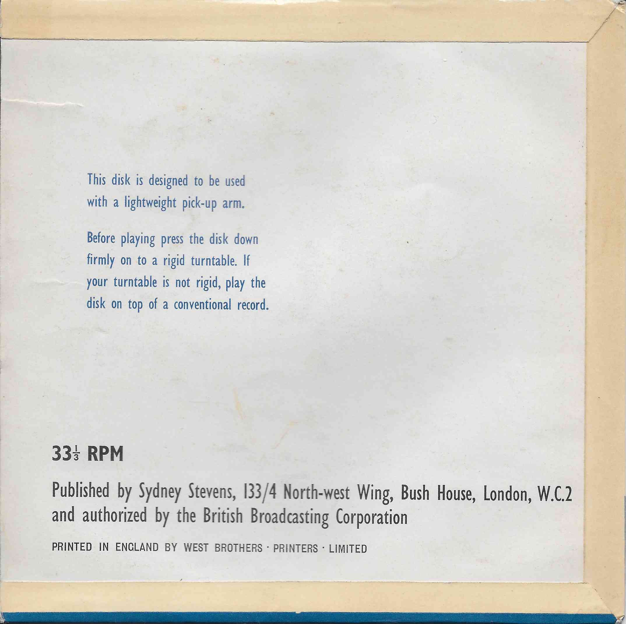 Back cover of ITA-A-1